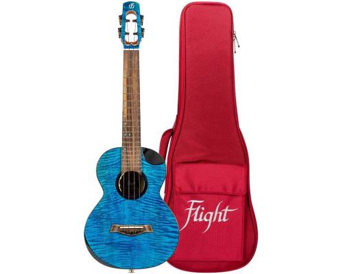 FLIGHT COMET TENOR EQ-A Blue - Укулеле тенор ~ Серия Flight royal