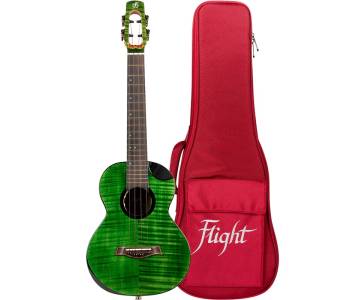FLIGHT COMET TENOR EQ-A Green - Укулеле тенор ~ Серия Flight royal FLIGHT COMET TENOR EQ-A Green - Укулеле тенор ~ Серия Flight royal