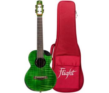 FLIGHT COMET TENOR EQ-A Green - Укулеле тенор ~ Серия Flight royal