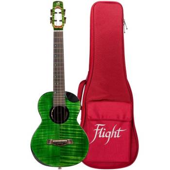 FLIGHT COMET TENOR EQ-A Green - Укулеле тенор ~ Серия Flight royal