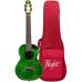 FLIGHT COMET TENOR EQ-A Green - Укулеле тенор ~ Серия Flight royal