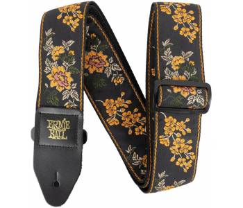 ERNIE BALL 5363 Jacquard Tangerine Blossom - Ремень для гитары ~ Серия Jacquard