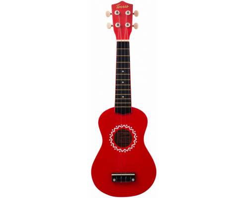 TERRIS JUS-11 RD - -трещина накладки грифа - укулеле сопрано <font color='red'>(уценка)</font>