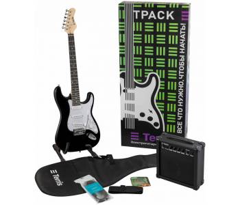 TERRIS TPACK-TST-045 BK - Электрогитара в наборе