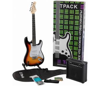 TERRIS TPACK-TST-045 SB - Электрогитара в наборе