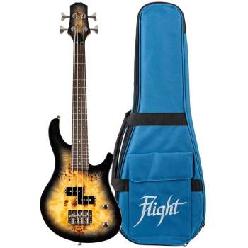 FLIGHT Mini Bass PBR - Бас-гитара уменьшенная ~ Серия Flight rock