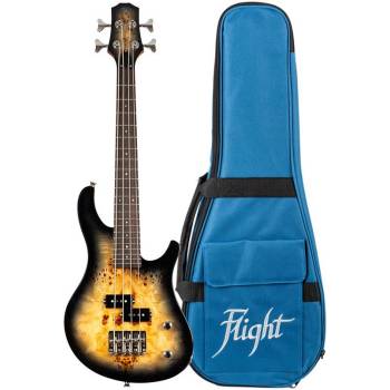 FLIGHT Mini Bass PBR - Бас-гитара уменьшенная ~ Серия Flight rock
