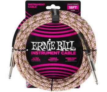ERNIE BALL 6430, 5.49м - Инструментальный кабель ERNIE BALL 6430, 5.49м - Инструментальный кабель