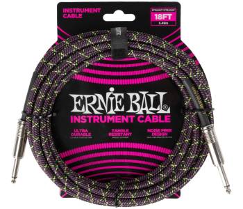 ERNIE BALL 6431, 5.49м - Инструментальный кабель ERNIE BALL 6431, 5.49м - Инструментальный кабель