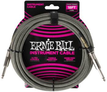 ERNIE BALL 6433, 5.49м - Инструментальный кабель ERNIE BALL 6433, 5.49м - Инструментальный кабель