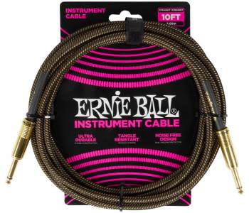 ERNIE BALL 6428, 3.05м - Инструментальный кабель