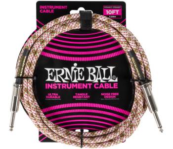 ERNIE BALL 6426, 3.05м - Инструментальный кабель ERNIE BALL 6426, 3.05м - Инструментальный кабель