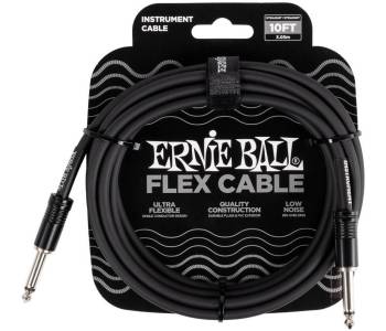 ERNIE BALL 6434, 3м - Инструментальный кабель ERNIE BALL 6434, 3м - Инструментальный кабель