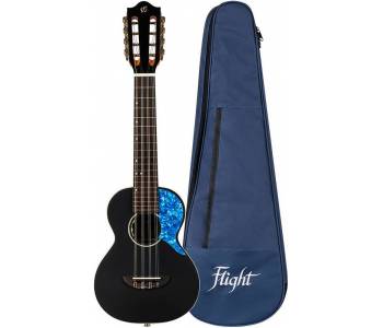 FLIGHT IRIS 8 EQ-A BK - Укулеле 8-ми струнный тенор ~ Серия Flight princess