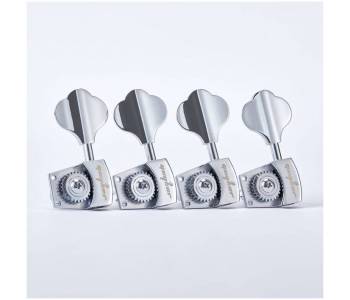 GUYKER GB-3639 chrome4L - Колковая механика для гитары бас