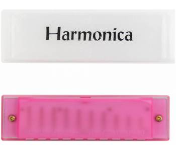 BEE DF10A-3 PINK - Губная гармоника диатоническая