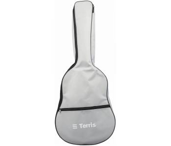 TERRIS TGB-A-01GRY - УЦЕНКА-пятна на чехле- чехол для акустической гитары, без утепления