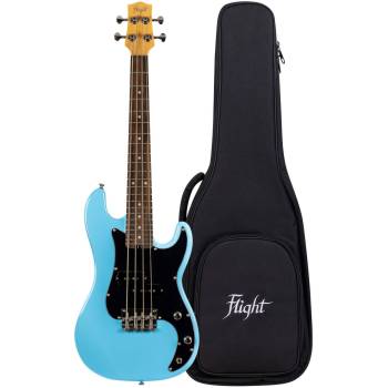 FLIGHT Mini Bass Lite BL - Бас-гитара уменьшенная ~ Серия Flight rock