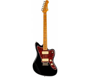JET JJ-350 P90 BK - Электрогитара шестиструнная ~ Серия Jet 300