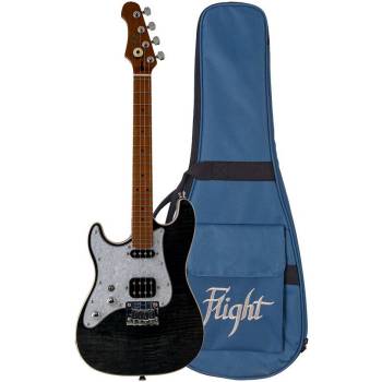FLIGHT Pathfinder Tenor TBK LH - Электроукулеле тенор для левшей ~ Серия Flight rock