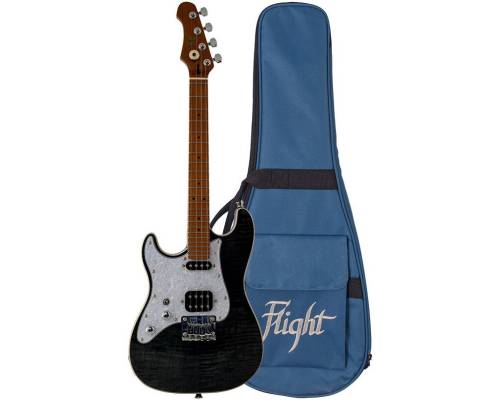FLIGHT Pathfinder Tenor TBK LH - Электроукулеле тенор для левшей ~ Серия Flight rock FLIGHT Pathfinder Tenor TBK LH - Электроукулеле тенор для левшей ~ Серия Flight rock