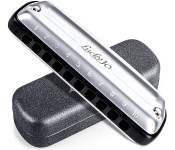 EASTTOP LUCKY 10 BLACK COMB - Губная гармоника диатоническая