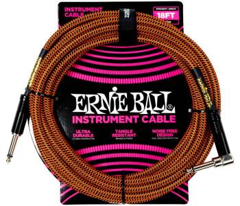 ERNIE BALL 6471, 5.49м - Инструментальный кабель ERNIE BALL 6471, 5.49м - Инструментальный кабель