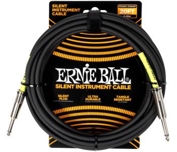 ERNIE BALL Silent 6473, 6.1м - Инструментальный кабель ERNIE BALL Silent 6473, 6.1м - Инструментальный кабель