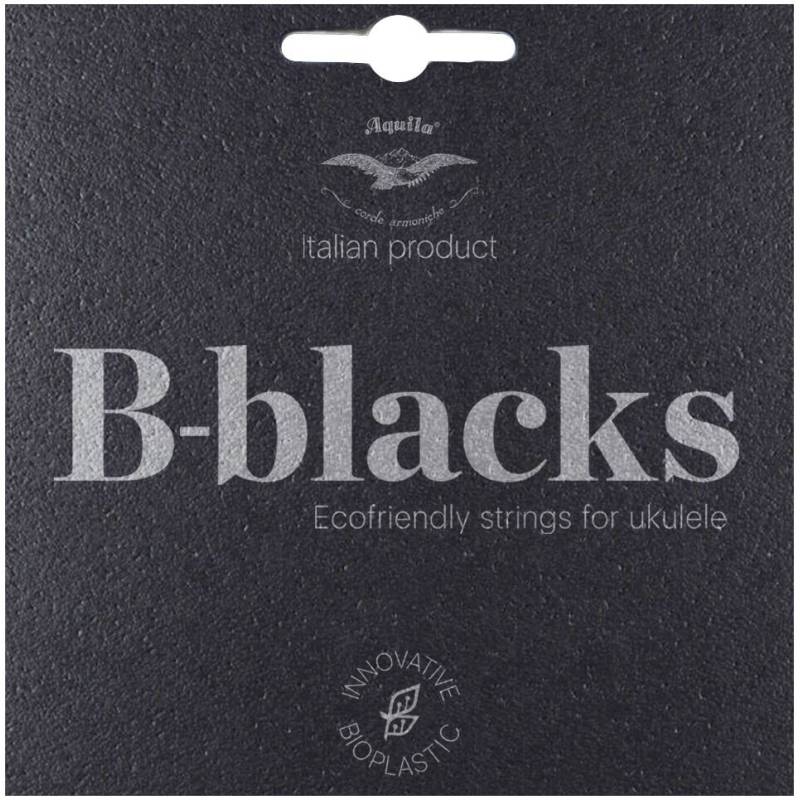 AQUILA 180U - Струны для укулеле сопрано и концерт ~ Серия Aquila b-blacks AQUILA 180U - Струны для укулеле сопрано и концерт ~ Серия Aquila b-blacks