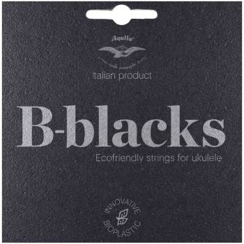 AQUILA 180U - Струны для укулеле сопрано и концерт ~ Серия Aquila b-blacks AQUILA 180U - Струны для укулеле сопрано и концерт ~ Серия Aquila b-blacks