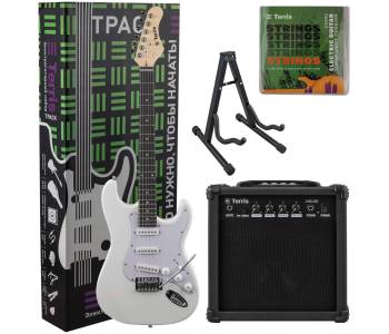 TERRIS TPACK-TST-040 WH - Электрогитара в наборе