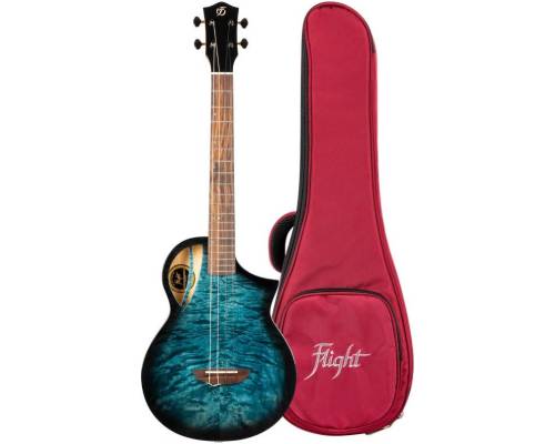 FLIGHT AVIATOR QM Baritone CE - Укулеле баритон ~ Серия Flight royal