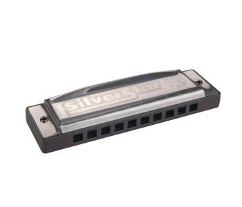 HOHNER Silver Star A-major - Губная гармоника диатоническая ~ Серия Hohner silver star