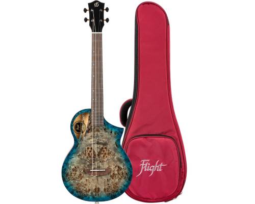 FLIGHT AVIATOR Galaxy Baritone BL CE - Укулеле баритон ~ Серия Flight royal
