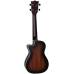 FLIGHT DUC380 CEQ AMBER - Укулеле концерт ~ Серия Flight gemstone