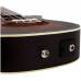 FLIGHT DUC380 CEQ AMBER - Укулеле концерт ~ Серия Flight gemstone