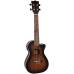 FLIGHT DUC380 CEQ AMBER - Укулеле концерт ~ Серия Flight gemstone