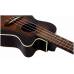 FLIGHT DUC380 CEQ AMBER - Укулеле концерт ~ Серия Flight gemstone