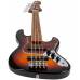 FLIGHT Mini JB SB - Бас-гитара уменьшенная ~ Серия Flight rock