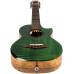 FLIGHT COMET TENOR EQ-A Green - Укулеле тенор ~ Серия Flight royal