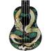 FLIGHT TUS JADE DRAGON / Green Apelsin - Укулеле сопрано ~ Серия Flight travel signature
